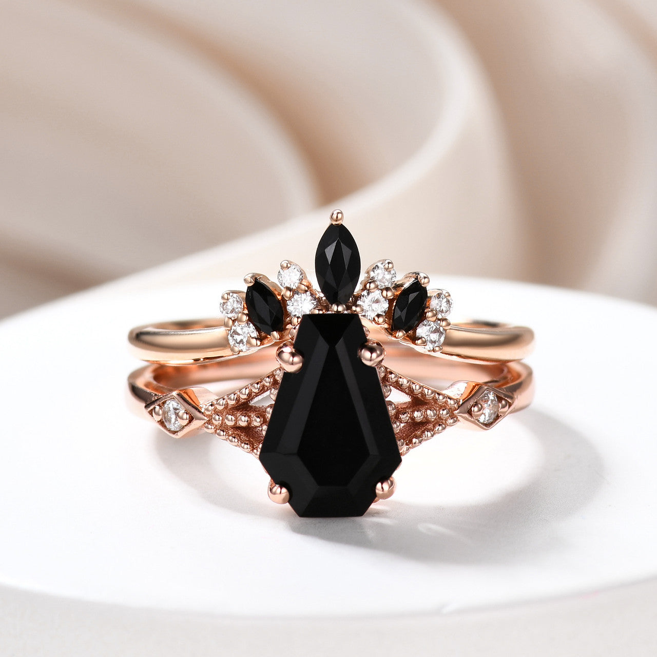 Wedding Ring Design Your Own Black Diamond Engagement Ring Black