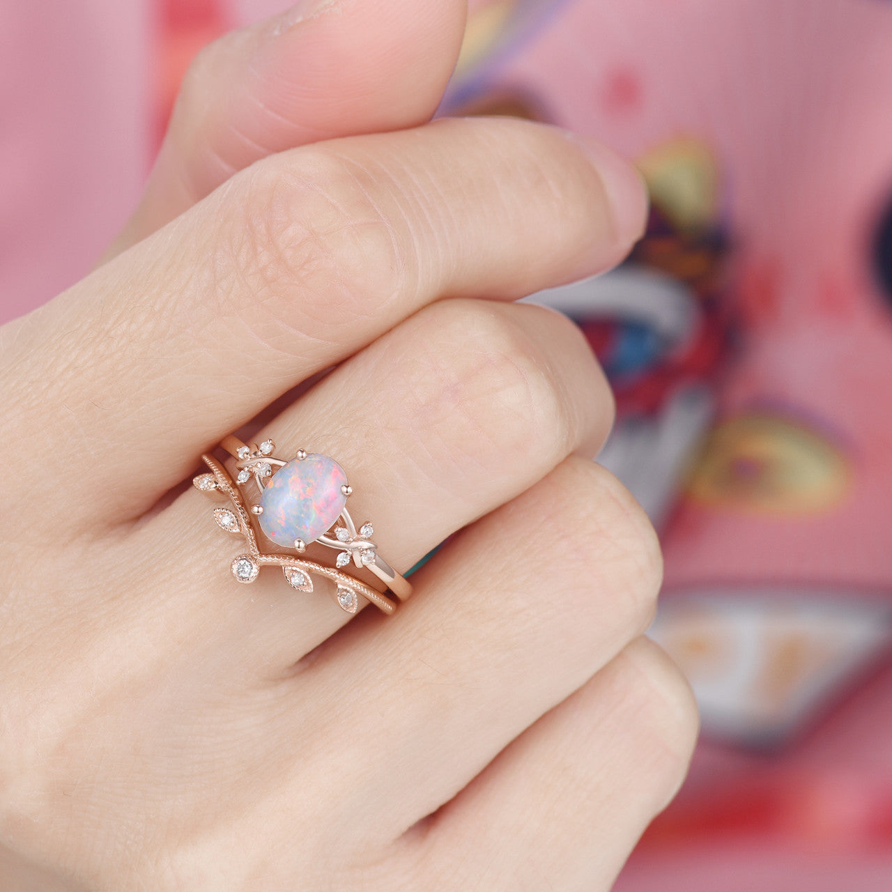 Alhudapk Com Pink Gold Ring With Diamonds Wedding Qvc Rings